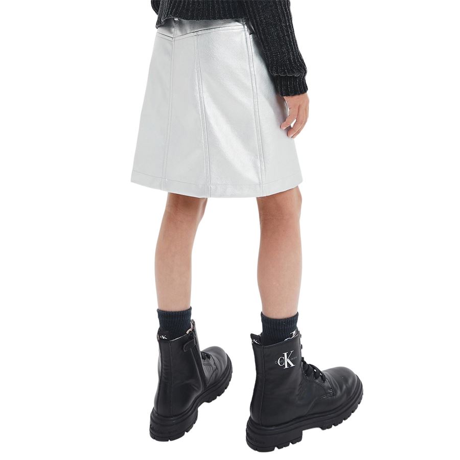 METALLIC MINI SKIRT Calvin Klein | CKIG0IG01773PE6
